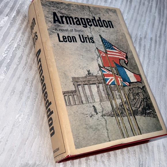 Other Rare 1964 Vintage Classic Armageddon Leon Uris Hardcover A